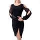 DanceMe BL530DR, top s dlouhým rukávem