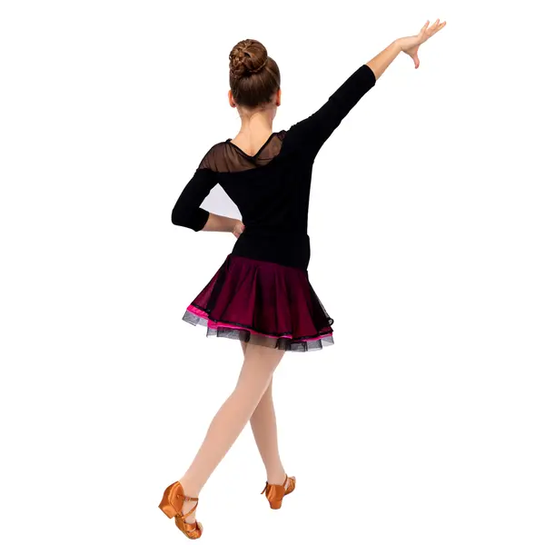 DanceMe BL411DR, top tříčtvrtečním rukávem pro dívky