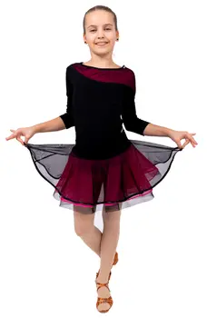 Dívčí tréninková sukně s lemem