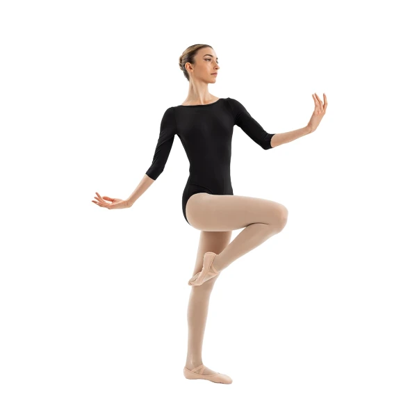 Capezio Essential boatneck, dres pro dámy s 3/4 rukávem Capezio Essential boatneck, dres pro dámy s 3/4 rukávem