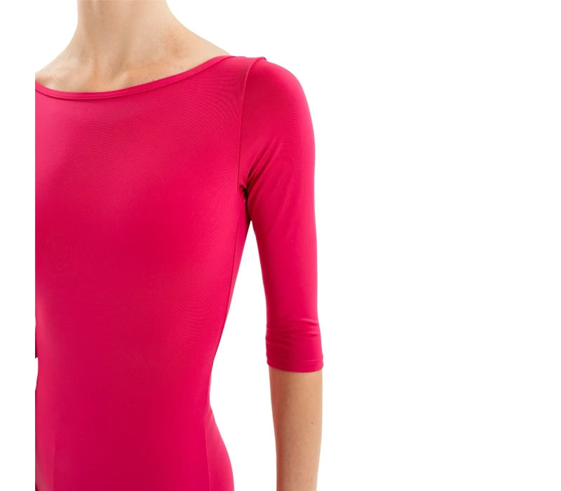 Capezio Essential boatneck, dres pro dámy s 3/4 rukávem - Morušová světle Capezio Capezio Essential boatneck, dres pro dámy s 3/4 rukávem - Morušová světle Capezio