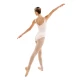 Capezio Essential V neck, dámský dres na hrubá ramínka