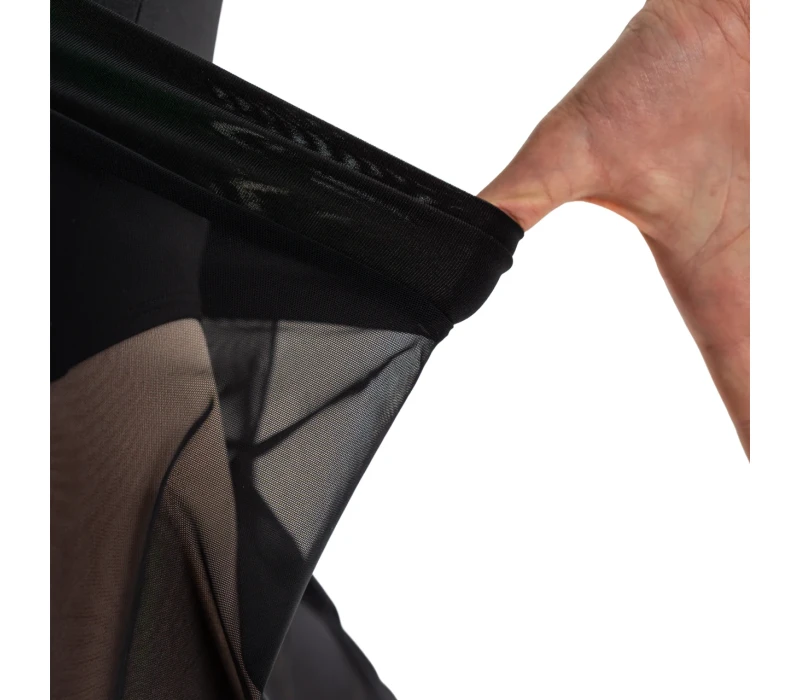 Capezio Essential Pull on Skirt, dámská sukně s elastickým pasem - Černá