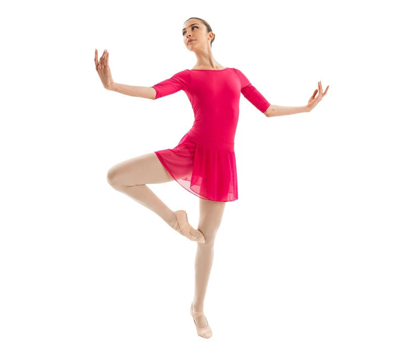 Capezio Essential Pull on Skirt, dámská sukně s elastickým pasem - Morušová světle Capezio