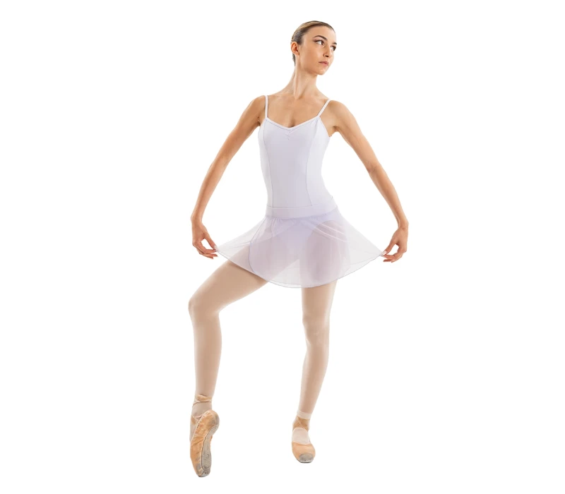 Capezio Essential Pull on Skirt, dámská sukně s elastickým pasem - Fialová - lavender