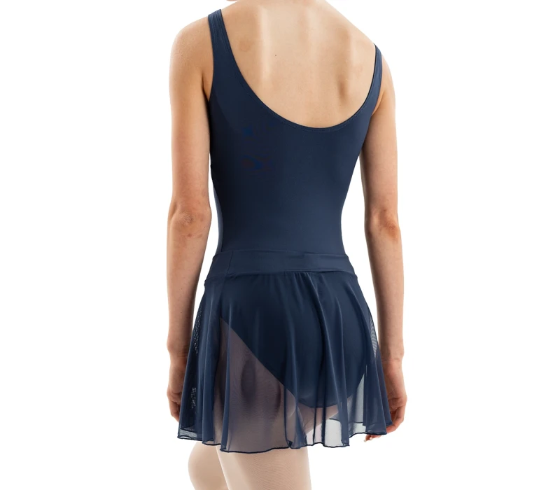 Capezio Essential Pull on Skirt, dámská sukně s elastickým pasem - Modrá navy Capezio