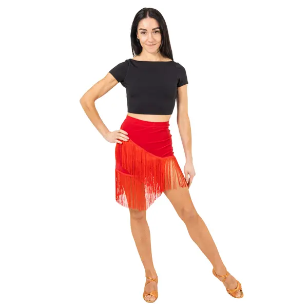 Capezio Clover Crop Top, dámský latino top