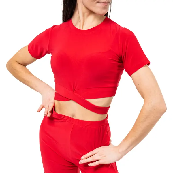 FSD Beny, dámský top s krátkým rukávem a s vázáním