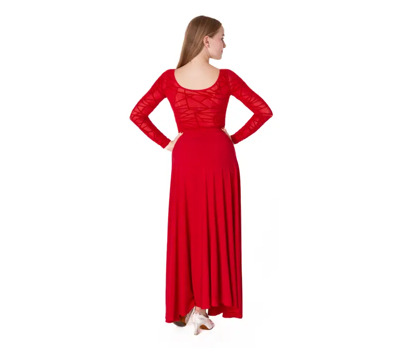 FSD tréninková sukně na standard - Červená - red