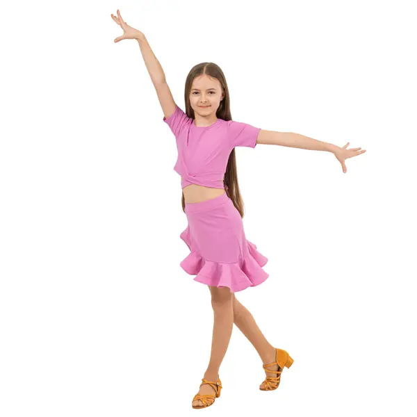 FSD Benita, dívčí top s krátkým rukávem a s vázáním