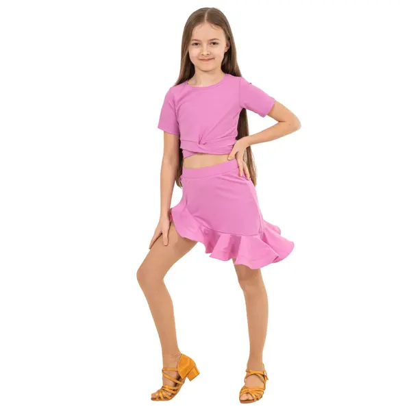 FSD Benita, dívčí top s krátkým rukávem a s vázáním