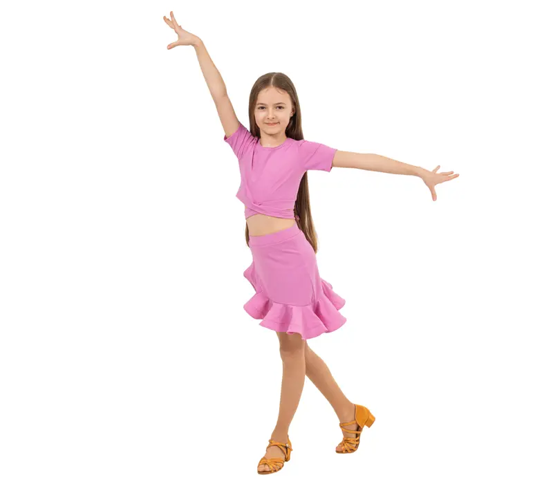 FSD Klara, dívčí tréninková sukně - Světlé bobule FSD