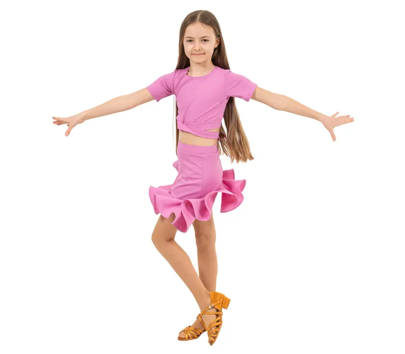 FSD Klara, dívčí tréninková sukně - Světlé bobule FSD