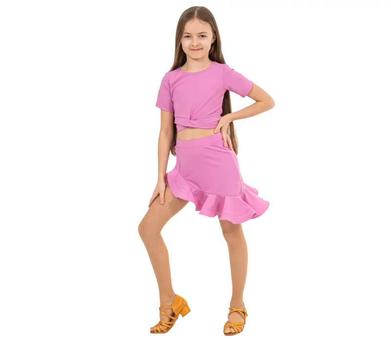 FSD Klara, dívčí tréninková sukně - Světlé bobule FSD