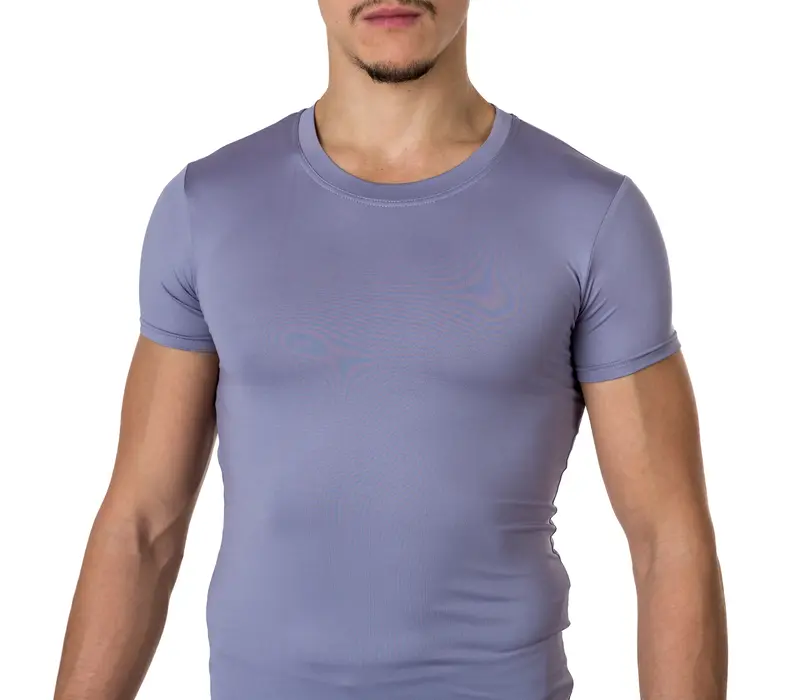 Aaron, pánské tričko - Šedivá - grey