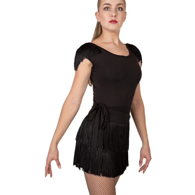 Grand Prix Demi Fringe, zavinovací třásňová sukně Grand Prix Demi Fringe, zavinovací třásňová sukně