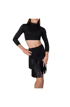 Kaia fringe, dívčí sukně s třásněmi