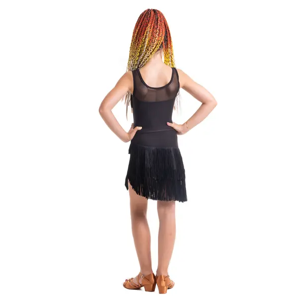 Krissa, dívčí zavinovací třásňová sukně