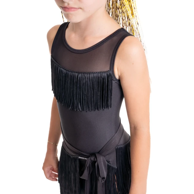 Grand Prix Natella dres s třásněmi pro dívky Grand Prix Natella dres s třásněmi pro dívky