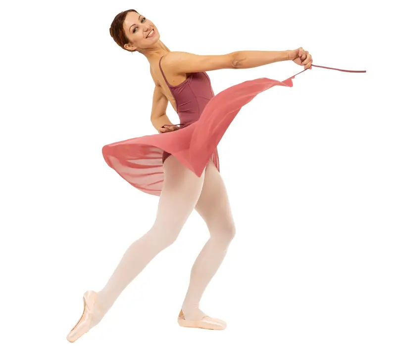 Grand Prix Symphony Oliveria, dámská sukně na zavazování ke kolenům Grand Prix Symphony Oliveria, dámská sukně na zavazování ke kolenům - Bílá