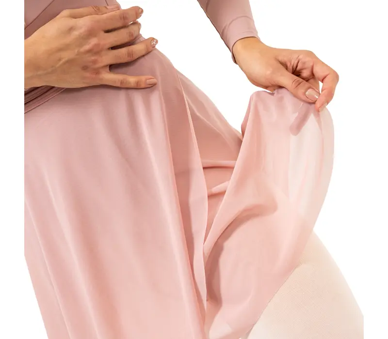 Grand Prix Symphony Oliveria, dámská sukně na zavazování ke kolenům Grand Prix Symphony Oliveria, dámská sukně na zavazování ke kolenům - Bílá