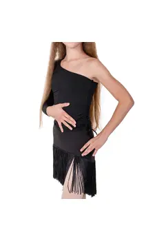 Tessa, dětská sukně s třásněmi