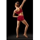 Bloch Leos velvet crop top, top pro dámy