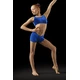Bloch Leos velvet crop top, top pro dámy