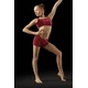 Bloch Leos velvet crop top, top pro dámy