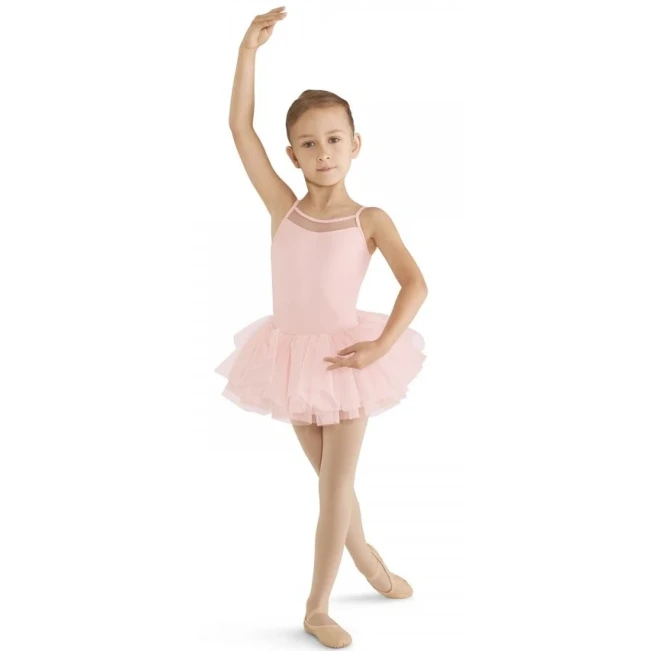 Mirella M409C Cord mesh cami tutu dress, dres s tutu sukýnkou Mirella M409C Cord mesh cami tutu dress, dres s tutu sukýnkou