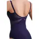 Mirella Splice Camisole leotard, dres na ramínka - Modrá - navy