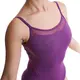 Mirella Splice Camisole leotard, dres na ramínka - Fialová - saphire