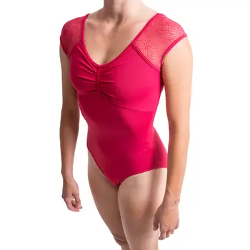 Seville strap back leotard, dámský dres s rukávom