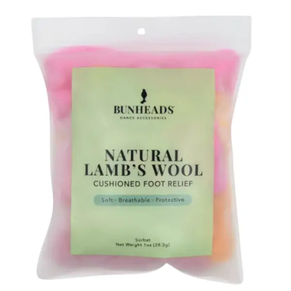 Bunheads Bamboo Lamb´s Wool, přírodní vlna