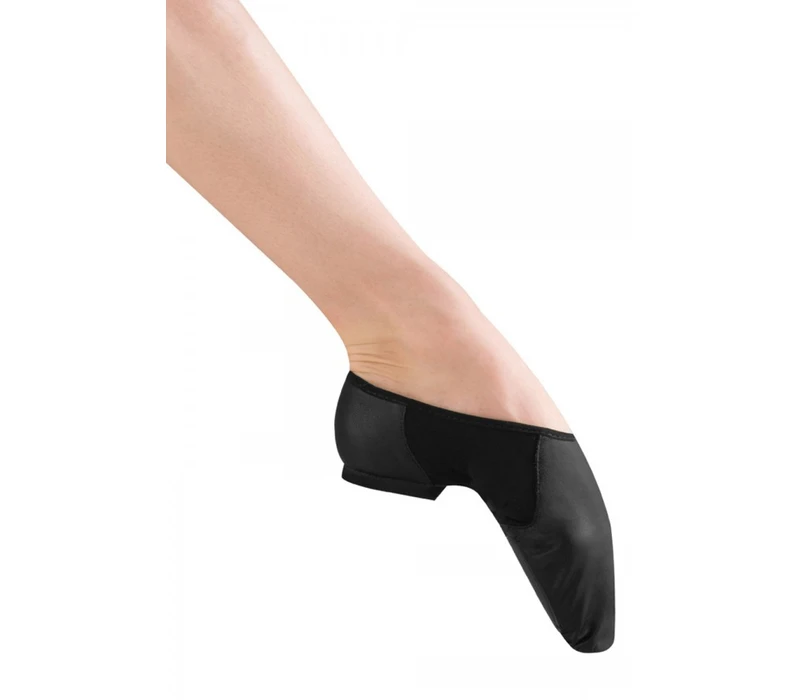 Bloch neo-flex slip on, jazzová obuv - Černá