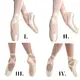 So Danca Alina III, baletní špičky s nižším boxem Ve střih
