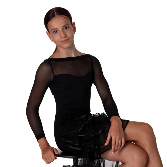 So Danca Elise ballroom, dívčí dres s tříčtvrtečním rukávem So Danca Elise ballroom, dívčí dres s tříčtvrtečním rukávem