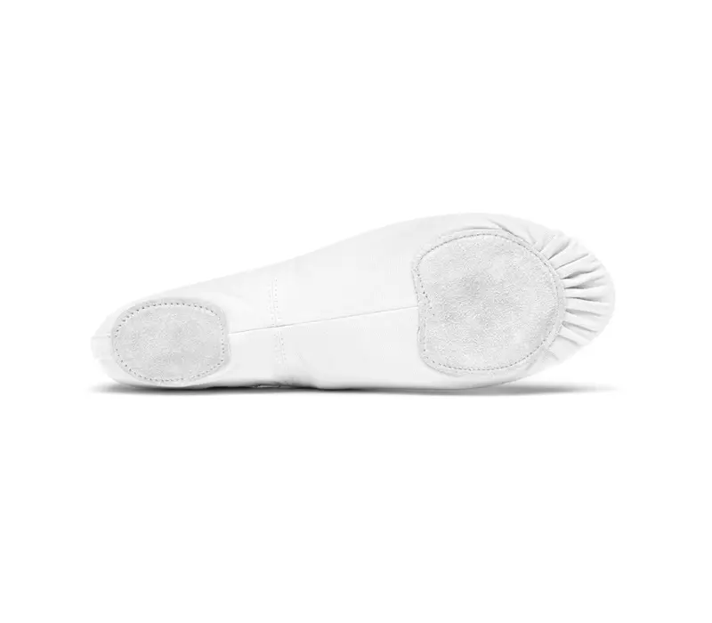 So Danca SD16, pánské elastické baletní cvičky - Bílá