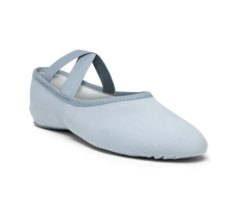 So Danca SD16, pánské elastické baletní cvičky - Světle šedá SD