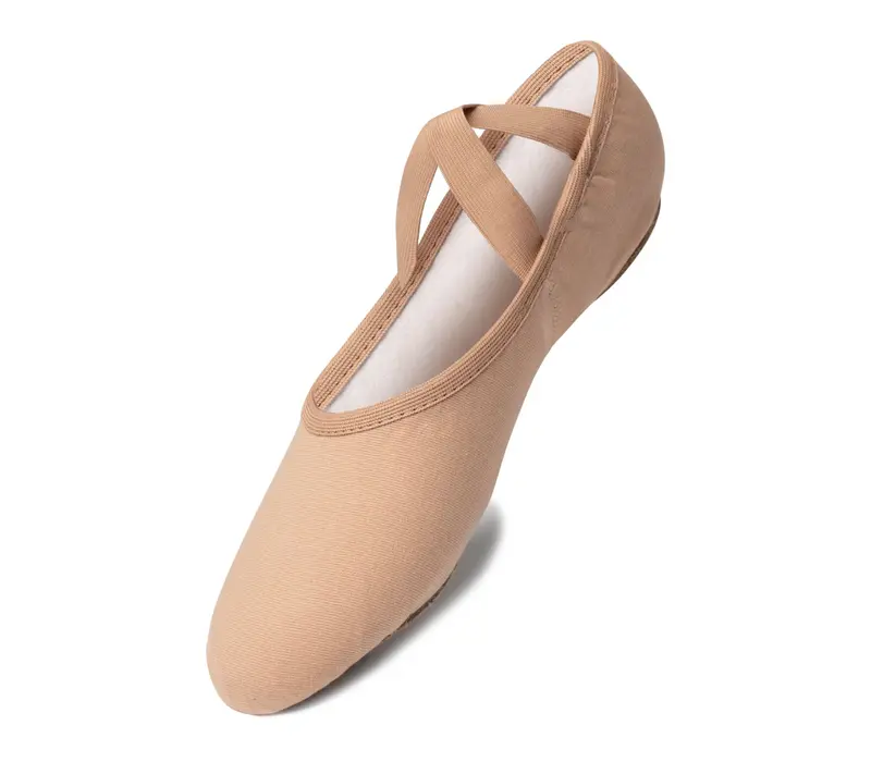 So Danca SD16, pánské elastické baletní cvičky So Danca SD16, pánské elastické baletní cvičky - Tělová - sand