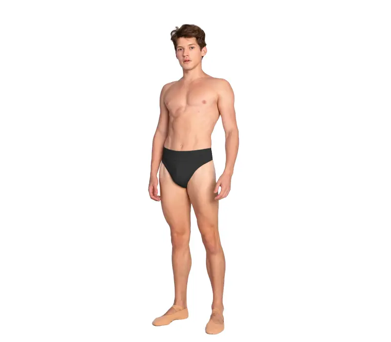 So Danca Microfiber Dance Belt, pánský suspenzor - Černá