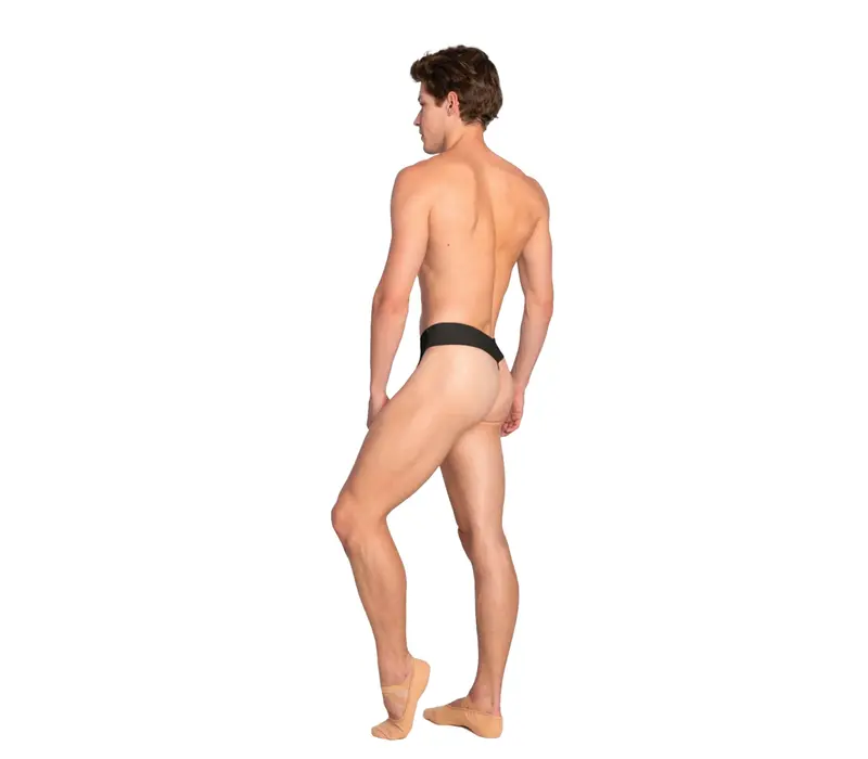 So Danca Microfiber Dance Belt, pánský suspenzor - Černá