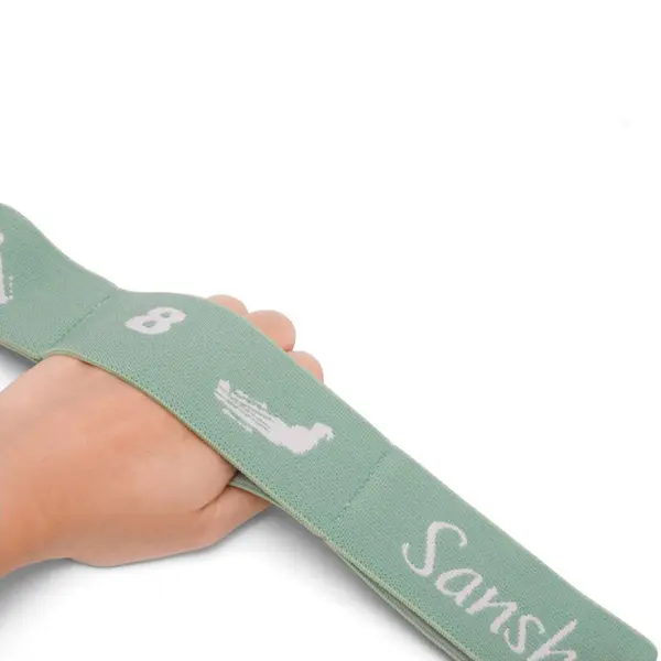 Stretching Strap, guma na posilování a expanzi zelená 