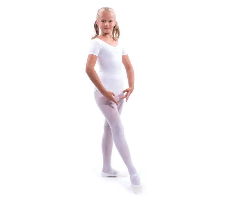 Sansha Basic dětský baletní dres - Bílá