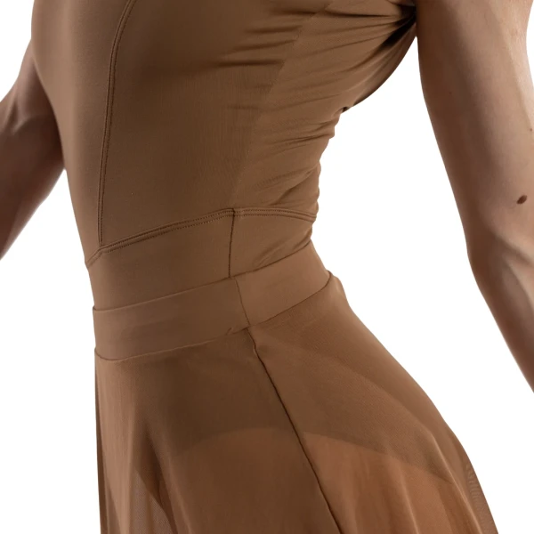 Bloch Jaye Mesh Skirt, dámská sukně s elastickým pasem 