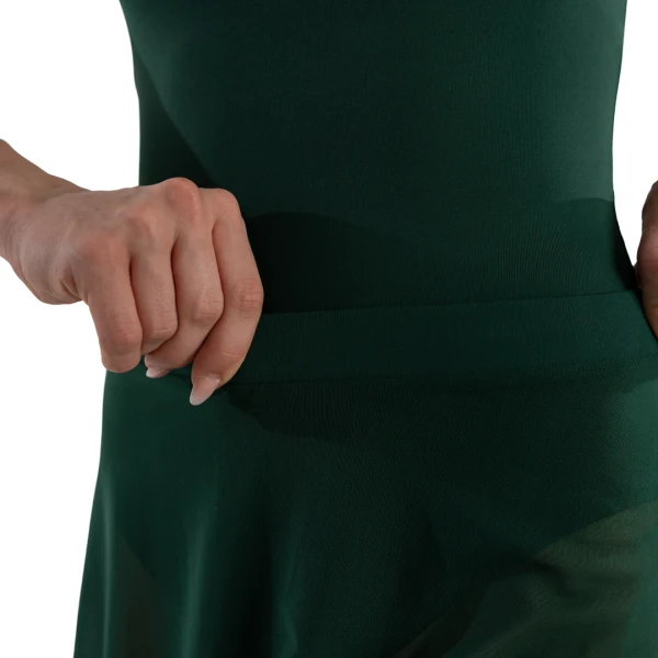 Bloch Jaye Mesh Skirt, dámská sukně s elastickým pasem 