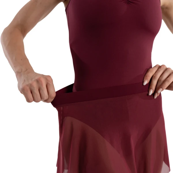 Bloch Jaye Mesh Skirt, dámská sukně s elastickým pasem 