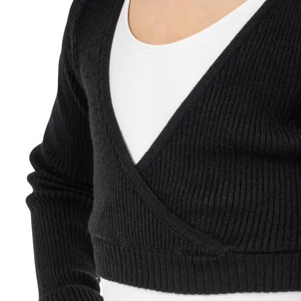 Bloch Fix Wrap Sweater, dívčí baletní top na zahřátí
