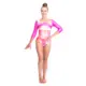 Capezio Gymnastics Arch Back, gymnastický dres pro ženy - Capezio Laser světle růžová