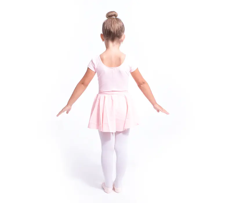 Bloch Ballet, bavlněný dres s krátkým rukávem - Růžová světlá Bloch